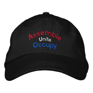 Assememble Occupy bestickte Cap Bestickte Kappe