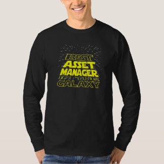 Asset Manager Cool Galaxy Job T-Shirt