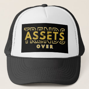 Assets über Trend™ Mindset auf DisplayEigentümer m Truckerkappe