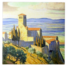 Assisi, Italien - feine Kunstmalerei