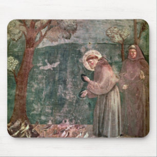 Assisi, St Francis und die Vögel Mousepad