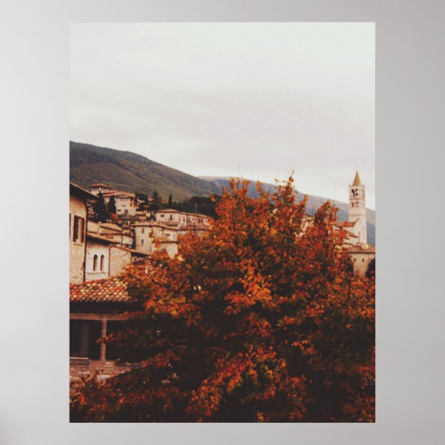 Assisi - Umbrien - Italien Poster (Vorne)