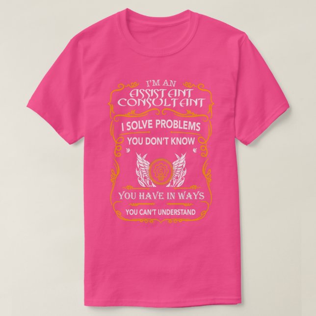 ASSISTANT CONSULTANT Classic TShirt (Design vorne)