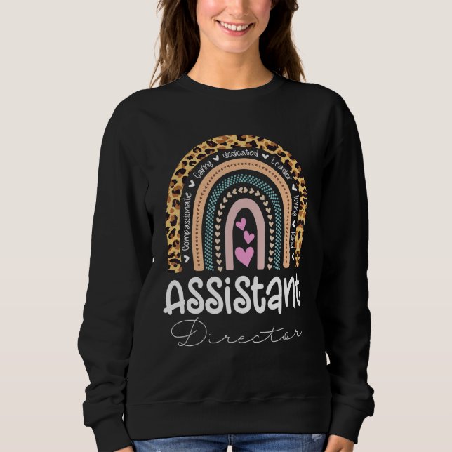 Assistant Director Appreciation Week Theater Nursi Sweatshirt (Vorderseite)
