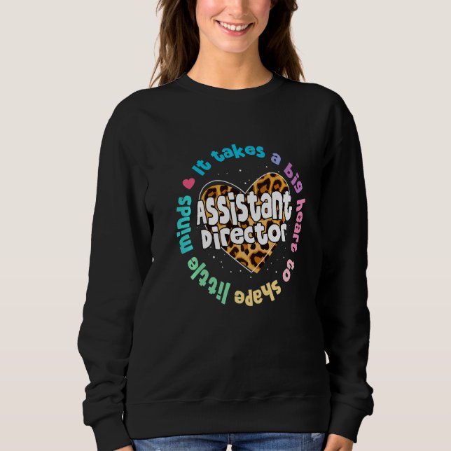 Assistant Director Appreciation Week Theater Nursi Sweatshirt (Vorderseite)