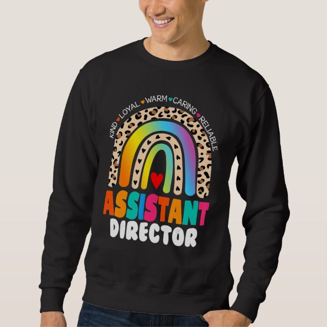 Assistant Director Appreciation Week Theater Nursi Sweatshirt (Vorderseite)