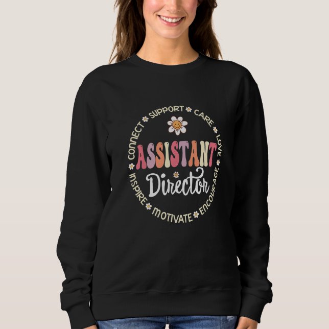 Assistant Director Appreciation Week Theater Nursi Sweatshirt (Vorderseite)