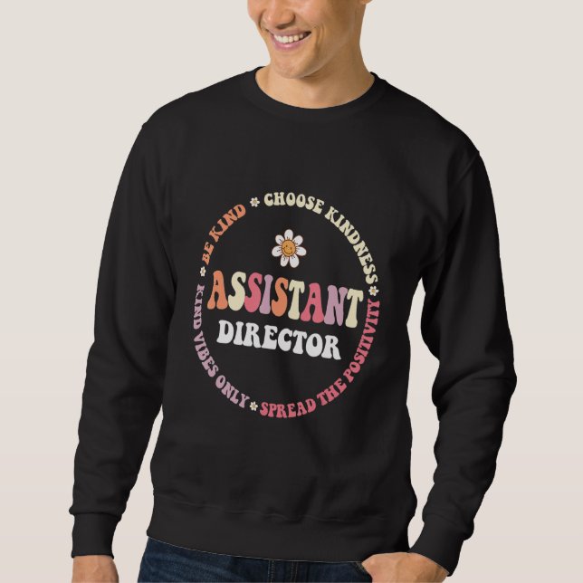 Assistant Director Appreciation Week Theater Nursi Sweatshirt (Vorderseite)