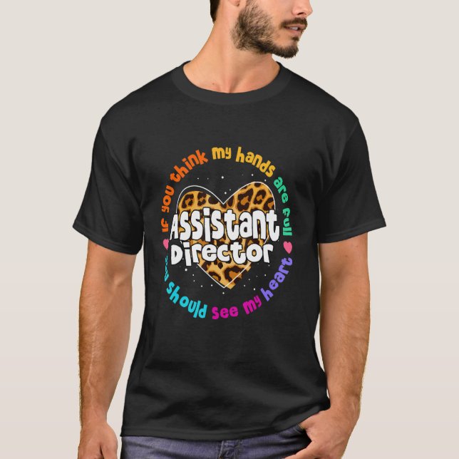 Assistant Director Appreciation Week Theater Nursi T-Shirt (Vorderseite)
