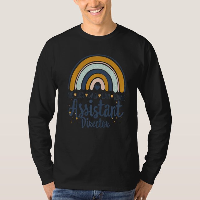 Assistant Director Appreciation Week Theater Nursi T-Shirt (Vorderseite)