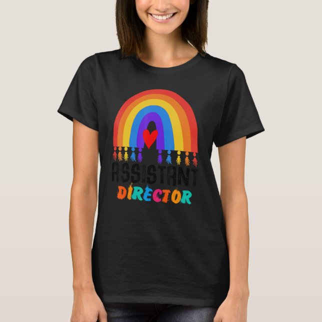 Assistant Director Appreciation Week Theater Nursi T-Shirt (Vorderseite)
