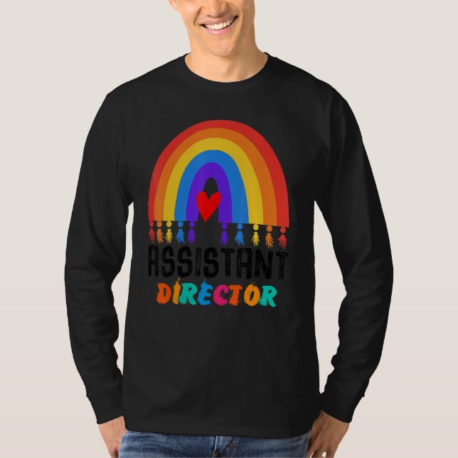 Assistant Director Appreciation Week Theater Nursi T-Shirt (Vorderseite)
