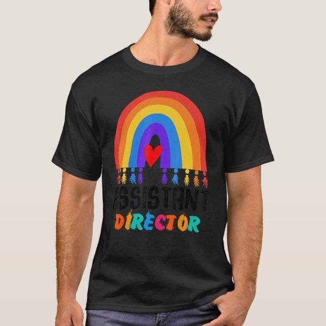 Assistant Director Appreciation Week Theater Nursi T-Shirt (Vorderseite)