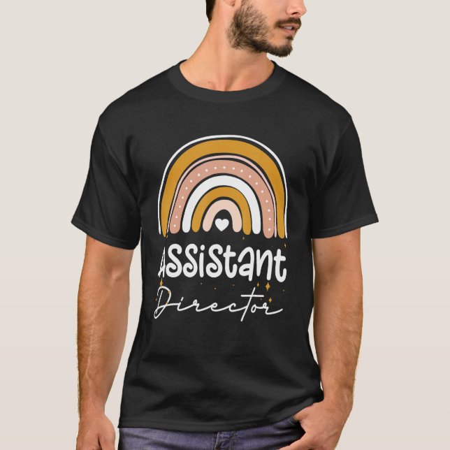 Assistant Director Appreciation Week Theater Nursi T-Shirt (Vorderseite)