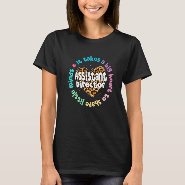 Assistant Director Appreciation Week Theater Nursi T-Shirt (Vorderseite)