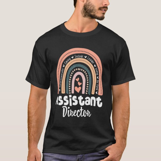 Assistant Director Appreciation Week Theater Nursi T-Shirt (Vorderseite)