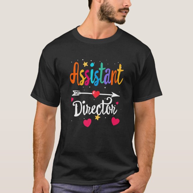 Assistant Director Appreciation Week Theater Nursi T-Shirt (Vorderseite)
