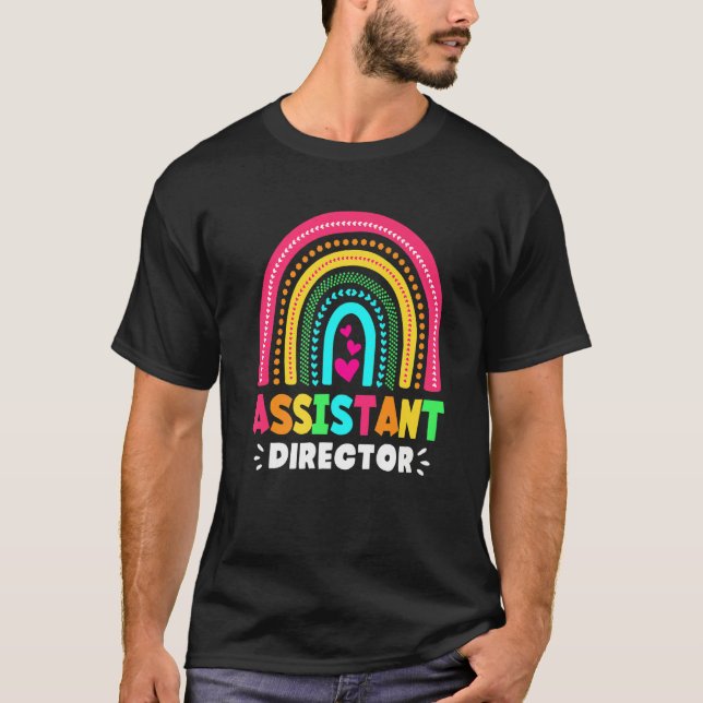 Assistant Director Appreciation Week Theater Nursi T-Shirt (Vorderseite)