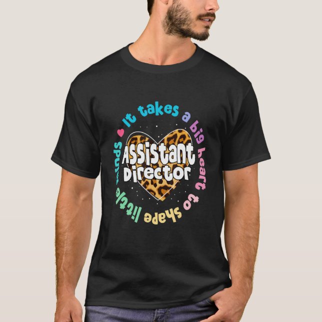 Assistant Director Appreciation Week Theater Nursi T-Shirt (Vorderseite)