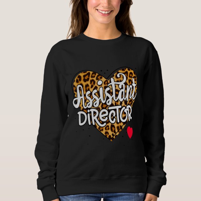 Assistant Director Appreciation Week Theater Valen Sweatshirt (Vorderseite)
