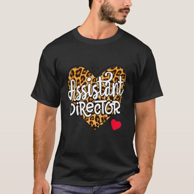 Assistant Director Appreciation Week Theater Valen T-Shirt (Vorderseite)