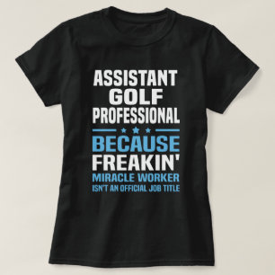 Assistant Golf Beruflich T-Shirt