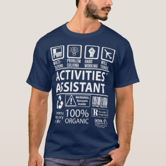 Assistant MultiTasking Certified Job Gi T-Shirt