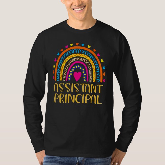 Assistant Principal Last Day Of School Teacher App T-Shirt (Vorderseite)
