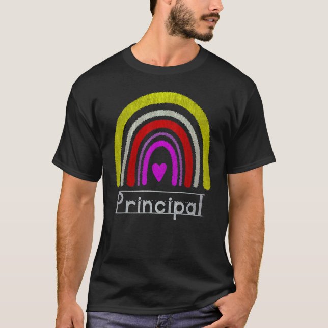 Assistant Principal Rainbow Future Principal  Teac T-Shirt (Vorderseite)