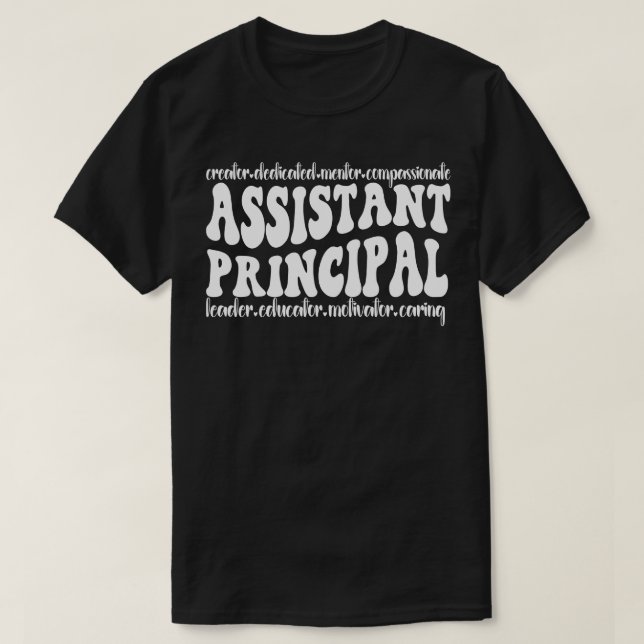 Assistant Principal School Uni T-Shirt (Design vorne)