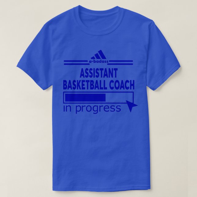 ASSISTENT BASKETBALL COACH T-Shirt (Design vorne)