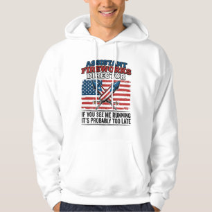 Assistent der Feuerwerksdirektor Lustiges patrioti Hoodie