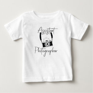 Assistent des Fotografen Mamas kleine Hilfe Baby T-shirt