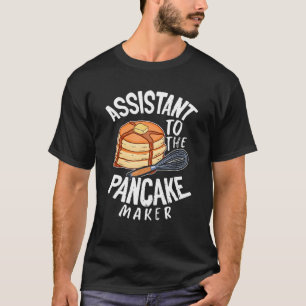 Assistent des Pancake Maker Pancake Day T-Shirt