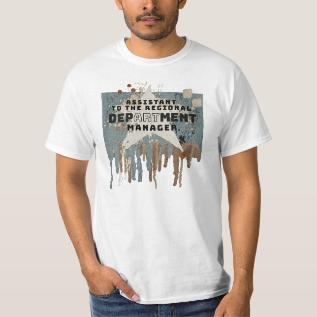 Assistent des regionalen Abteilungsleiters T-Shirt (Vorderseite)