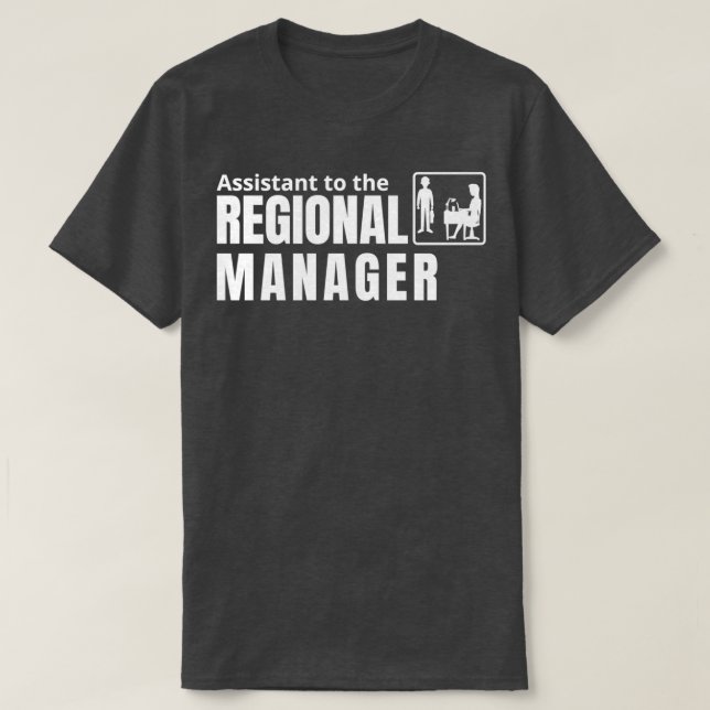 Assistent des Regionalmanagers 4 T-Shirt (Design vorne)