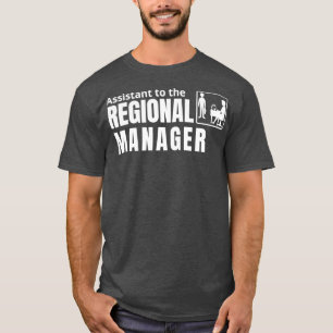 Assistent des Regionalmanagers 4 T-Shirt