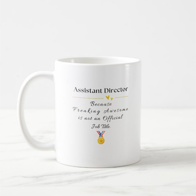 Assistent des Regisseurs  Kaffeetasse (Links)
