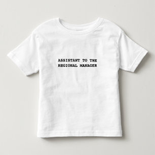 Assistent des T - Shirt des Regionalmanagers