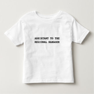 Assistent des T - Shirt des Regionalmanagers