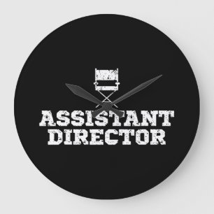 Assistent Director Große Wanduhr