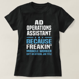 Assistent für Ad-Operations T-Shirt