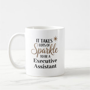 Assistent für die Führungskraft Sparkle Kaffeetasse