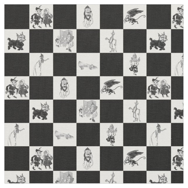 Assistent für OZ an der Schwarz-Weiß-Tafel Stoff (Nahaufnahme)