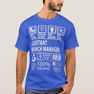 Assistent für Zweigstellen T-Shirt