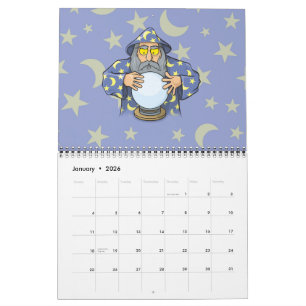 Assistent mit Ball Kalender