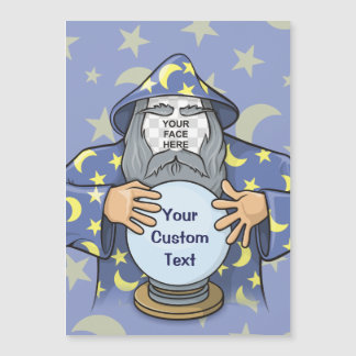 Assistent mit Ball Magnetkarte