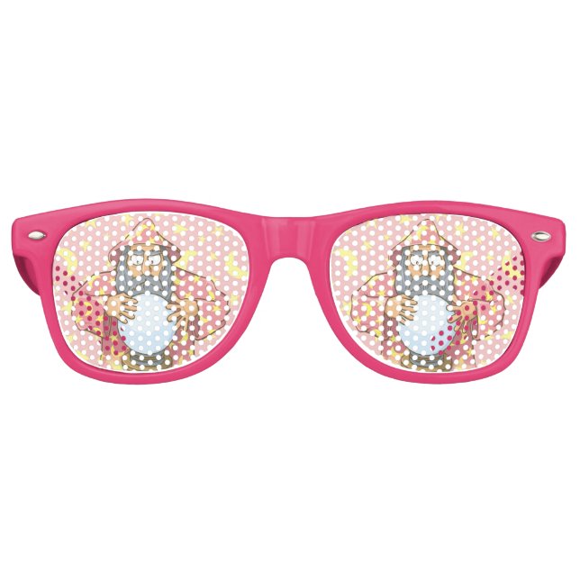 Assistent mit Ball Partybrille (Vorderseite)