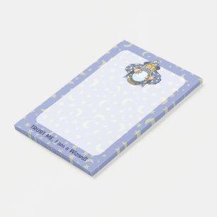 Assistent mit Ball Post-it Klebezettel