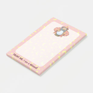 Assistent mit Ball Post-it Klebezettel